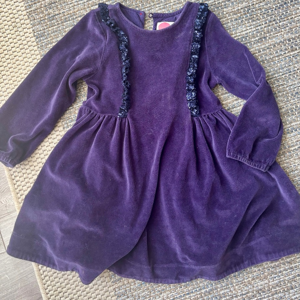 Mini Biden velvet dress size 4-5
